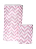Glenna Jean Hamper and West Basket Pink Chevron [並行輸入品]