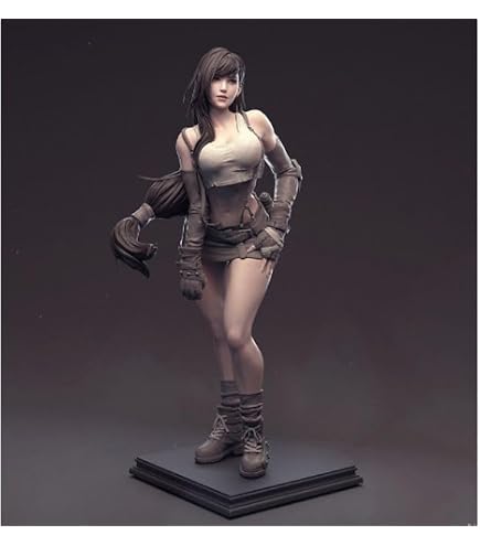 Amazon | 1/8 1/6 1/4 ガレージキット フィギュア 未塗装 FF7 ティファ