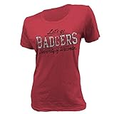 NCAAウィスコンシンレディーストリブレンドスクープTシャツ XL レッド