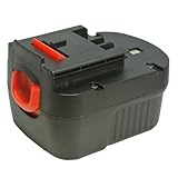 【 Black&Decker ブラックアンドデッカー 】 電動 工具用 ニカド 互換バッテリー A12 対応 12.0V 1.3Ah