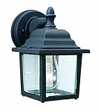Thomas Lighting Sl9422-7 Hawthorne One-Light Outdoor Wall Lantern, Matte Black [並行輸入品]