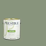 Prestige, Greens and Aquas 5 of 9, Interior Paint and Primer In One, 1-Gallon, Satin, Garden Sage by