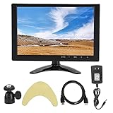 10.1インチモニター、 HD 1280X800P 液晶モニター 16:10 TFT LCDスクリーン付き、 ユニバーサル ポータブルモニター HDMI/VGA/AV入力をサポート、 プラグ＆プレイ(#1)