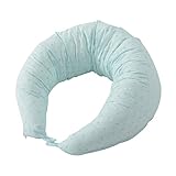 東京西川 ミルジョワ フレンチリボン柄4WAYピロー(多機能枕) 約22×125cm ブルー LTF6802372-B