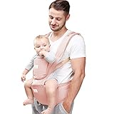 Peacoco 抱っこ紐 ベビーキャリア おんぶひも おんぶ ヒップシート 新生児から3歳まで ベビースリング よだれカバー 通気 メッシュ だっこひも 横抱き 多機能 抱っこひも 粉