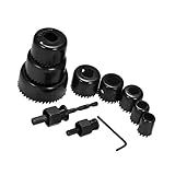 Fenteer ホールソーカッター　円形カッターセット　穴の切削　ドリル　ビット　キット　高炭素鋼 　全３商品数