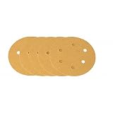 6 in. 240 Grit Hook and Loop Sanding Discs 5 Pc by Warrior