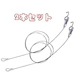 リッセイ ピクチャーレール 耐荷重約20kg 自在金具付 径2.0mm (全長1.5m/5本セット)