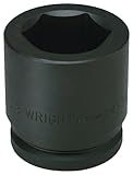 Wright Tool 848-55MM 55MM 1-1/2-Inch Drive 6 point Standard Metric Impact Socket by Wright Tool
