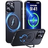 【2024最高傑作&定点360度回転】CASEKOO iPhone 13Pro Max 用 ケース 超強磁力 米軍MIL規格 耐衝撃 高耐久