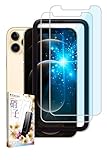 叶kanae カナエ iPhone12 用 / iPhone12 Pro 用 ガラスフィルム 強化ガラス 気泡レス 保護フィルム フィルム ブルーライトカット 液晶保護フィルム 2枚入り
