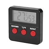 VBESTLIFE　熱中症指数モニター＆温湿度SDデータレコーダー LCD 表示 最大/最小機能 デジタル湿度計