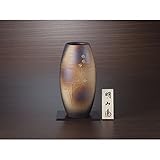 信楽焼 10号花瓶 金彩小紋 G4-0408