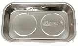 Homak HA01009000 9-Inch Rectangular Stainless Steel Magnetic Tray [並行輸入品]
