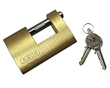 ハイロジック ABUS 南京錠 モノブロック GS-808 90mm