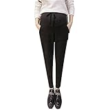 Zhhlinyuan Winter Warm Pregnant パンツ Thicken Plus Velvet Maternity Leggings Trouser Hot