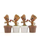 GUARDIANS OF THE GALAXY ガーディアンズ・オブ・ギャラクシ グルート マイクロ景観置物 ガーデン装飾品 飾り小物 雑貨 マイクロの庭の装飾 鉢植え 盆栽　園芸　小道具 鉢植えの装