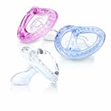 Natural Touch NT67537SAOS8 Dummy Flex Silicone Orthodontic 0 - 6 Months (Assorted Colors) by Natural