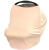JLIKA Baby Car Seat Covers - Stretchy Infant Canopy and Nursing cover for breastfeeding newborns inf
