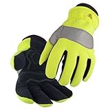Revco Black Stallion 15HV Hi-Vis Spandex/Syn.Leather Insulated Gloves, by Revco