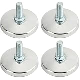 ルミナス ラック スチールラック スチールシェルフ メタルシェルフ ルミナス 25mm/円形アジャスター4個セット(直径5.5×取り付け時高さ1.5cm) P-AP-4