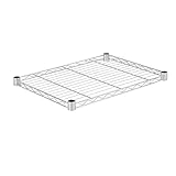 Honey-Can-Do SHF350C1824 Steel Wire Shelf for Urban Shelving Units, 350lbs Capacity, Chrome, 18Lx24W