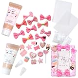 MYmama 手作りキット 推し活 グッズ 2組作れる デコ ホイップ キット レシピ付き 基本 初心者トレカ 推し活 (ピンク)