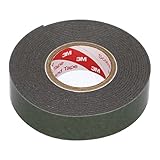 エーモン(amon) 超強力両面テープ (ミラーカバー・エアロアンテナなどに) 車外用 グレー 幅15mm×長さ2m×厚さ1mm 3913