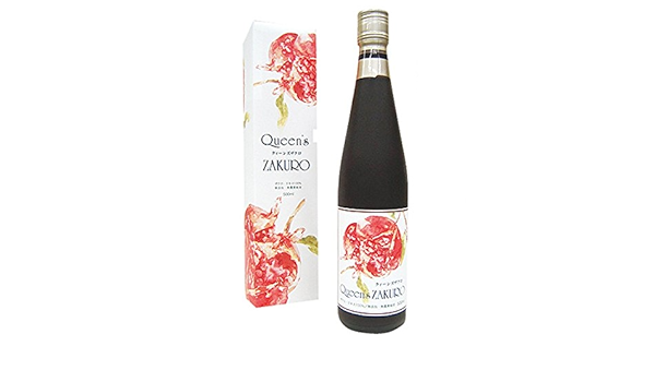 Amazon Queen S Zakuro ザクロ種子入り ザクロジュース 濃縮タイプ クィーンズザクロ 500ml Queen S Zakuro 野菜ジュース フルーツジュース 通販