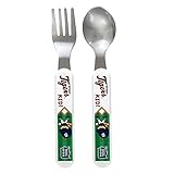Baby Fanatic Fork and Spoon Set, Detroit Tigers by Baby Fanatic