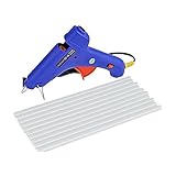 PDR ヒートガン グルーガン グルースティック10本付き 接着剤 ホットボンド