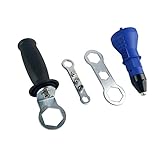 Baosity リベットドリルガンセット　電気リベットナットアダプタ　インサートナットツール　コードレスドリル用　リベットツール　