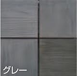 エスウッドパネル エス・ウッド デッキ材 パネル Iタイプ （市松） グレー （11枚/箱） 665-323