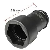 【アストロプロダクツ】AP 3/4DR ダブルタイヤ用ホイールナットインパクトソケット 19×41mm