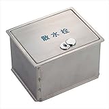 カクダイ　散水栓ボックス　（フタ収納式・カギつき）　626-136