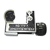 B Blesiya 銅　アルミニウム　チューブパイプ　切りツール　切断工具　Ct-174　ミニチューブカッター　1/8-1-1/8インチ　3-28mm