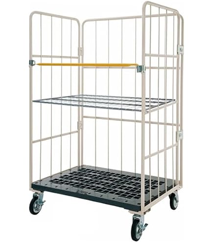 Amazon.co.jp: ロールボックス カゴ台車 MJR-5 1100W×800D×1700H (MJR 