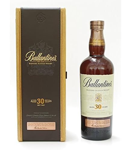 Ballantine's 30年 木箱入りウイスキー Amazon.co.jp: バランタイン 30年 現行ボトル 木箱入り 700ml [並行