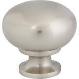 Anvilマーク2491935 1 – 1 / 4 "キャビネットノブ、つや消しニッケル