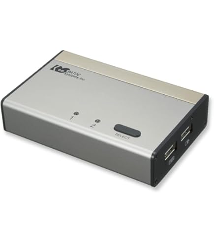 pc本体×2台 Amazon.co.jp: ラトックシステム DVI パソコン 切替器 2台用 RS