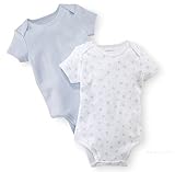 Polo Ralph Lauren/ポロ ラルフ ローレン　Printed bodysuit set　半袖ロンパース　2枚セット（サイズ：12m、カラー：Block/Pearl blueBlock) 