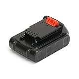 REEXBON BLACK+DECKER ブラックアンドデッカー 18V バッテリー 2.0Ah LBXR20 LBXR20-OPE LB20 LBX20 LBX4020 LB2X4020-OPE B