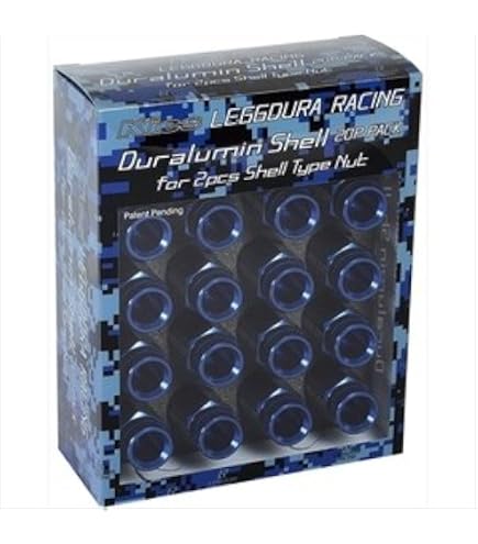 Amazon | KYO-EI(協永産業) LEGGDURA RACING Shell Type Lock & Nut