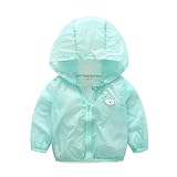 エルフ ベビー(Fairy Baby) 子供服 夏パーカー ジャケットフード付き アウター 薄手 長袖 size 110 (グリーン)