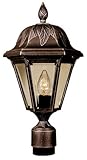 Special Lite Products Floral F-2940-CP/BV Medium Post Mount Light, Copper [並行輸入品]