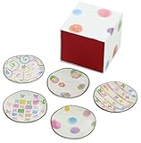 京こまち 小皿 揃(5客セット) 引出し箱入り 019455