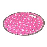 AOLVOおもちゃストレージバッグChildren Play Matストレージ、おもちゃオーガナイザー、床アクティビティマットを赤ちゃんと子供おもちゃオーガナイザー巾着ストレージポーチシンプルなポータ