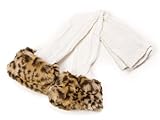 (マッドパイ)Mud Pie ベビー/キッズ ケーブルニットレギンス 362027-5T IVORY CABLE KNIT LEOPARD レオパード 5T(5才) [並行輸入品]