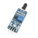uxcell 炎検出センサモジュール　炎センサモジュール　3ターミナル　LM393 DC 3.3-5V　1チャネル　ファイアーライト