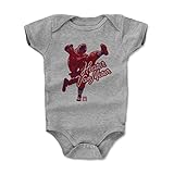 500レベルのボブフェラーInfant & Baby Onesieロンパース – Cleveland野球ファンギア野球の殿堂の公式ライセンス – Bob FellerヒーターR